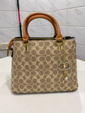 BellaVie Printed Structured Handbag
