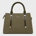 BellaVie Structured Textured Handbag