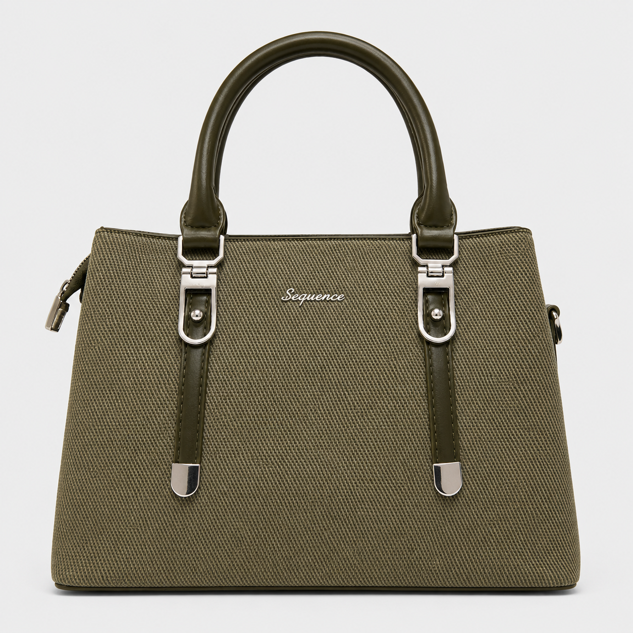 BellaVie Structured Textured Handbag