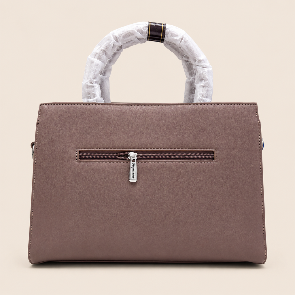 Bellavie Croc-Embossed Structured Handbag