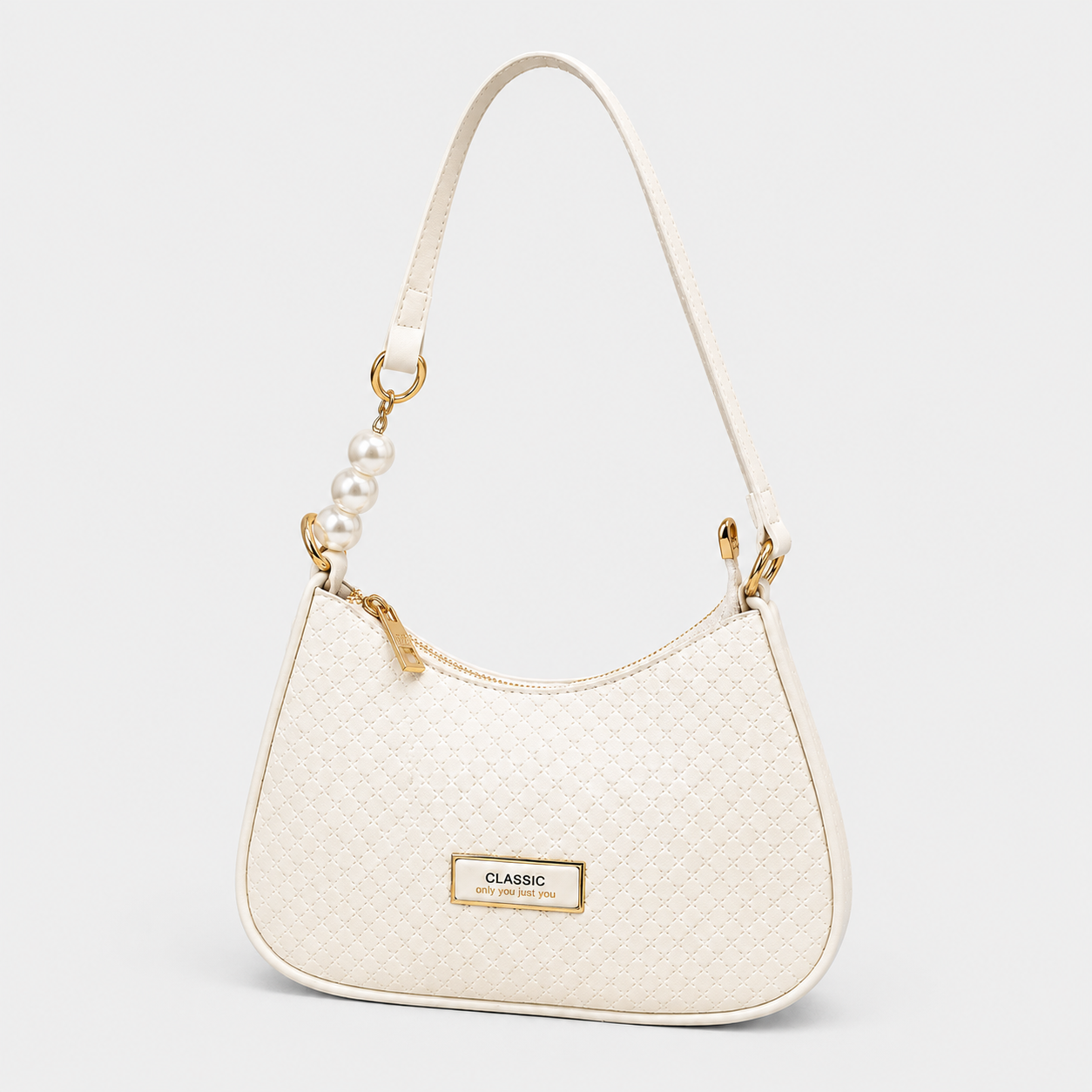 Bellavie Textured Hobo Shoulder Bag