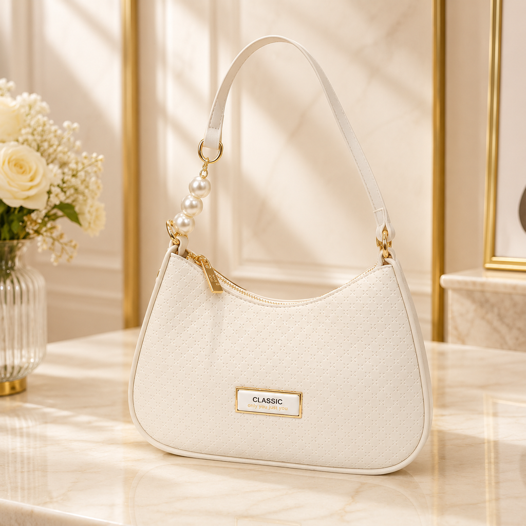 Bellavie Textured Hobo Shoulder Bag