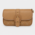 Bellavie Quilted Buckle Crossbody Bag