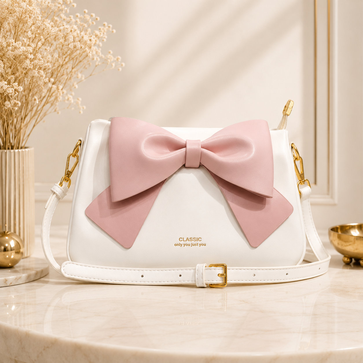 BellaVie Bow Shoulder | Crossbody Bag
