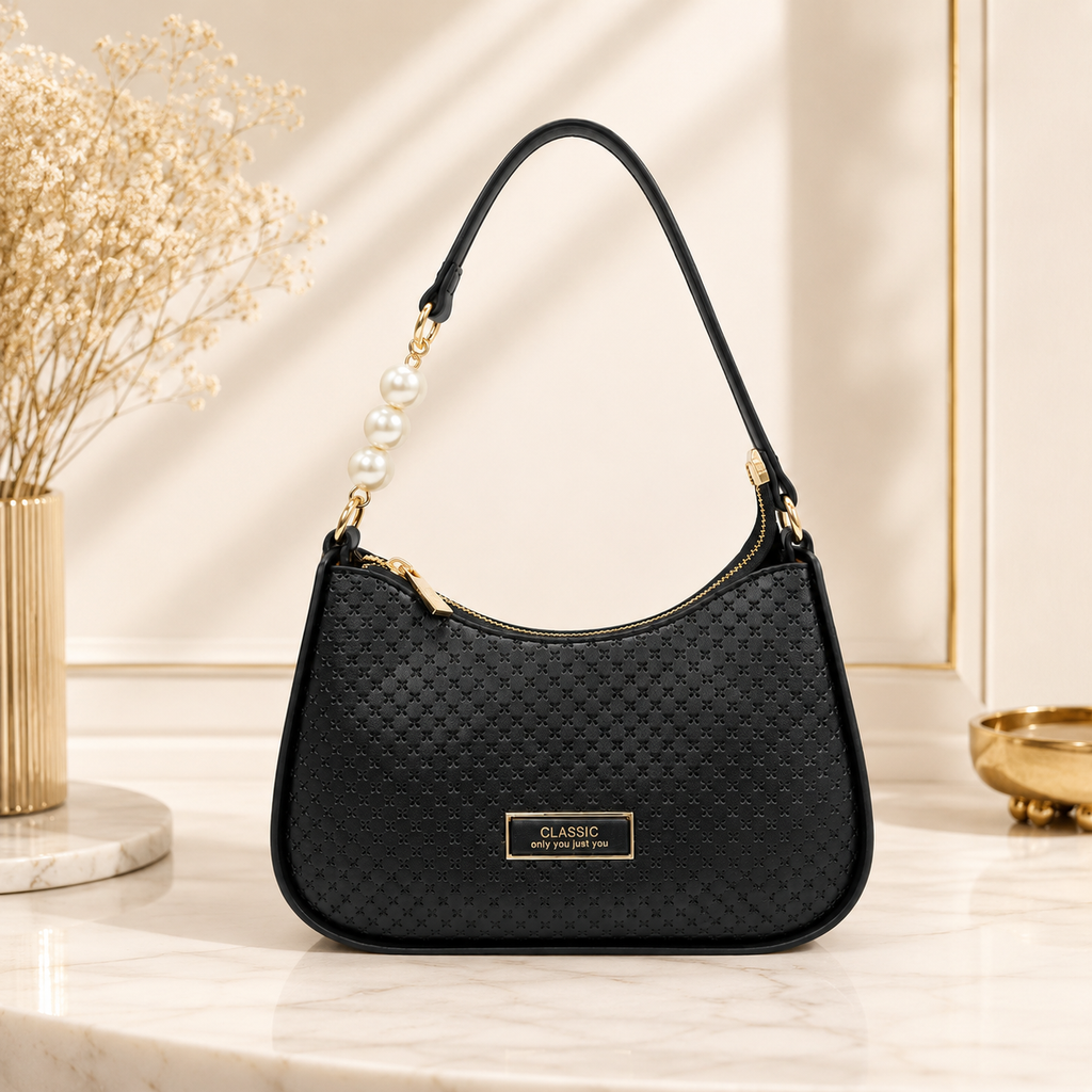 Bellavie Textured Hobo Shoulder Bag