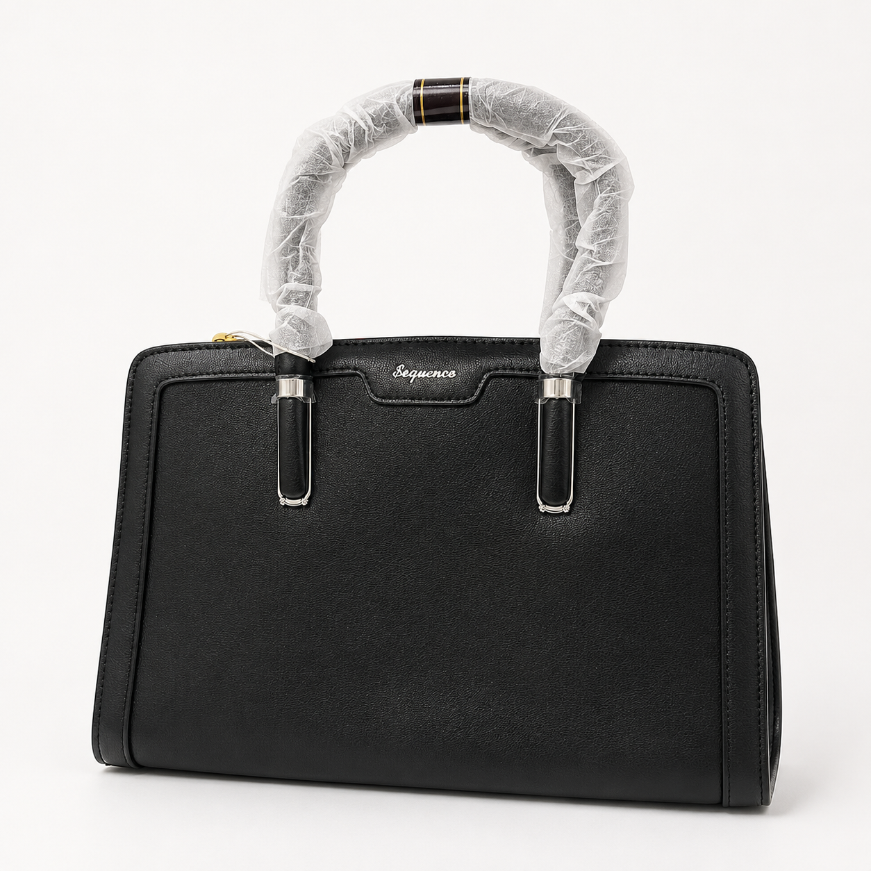 BellaVie Top-Handle Handbag – Taupe