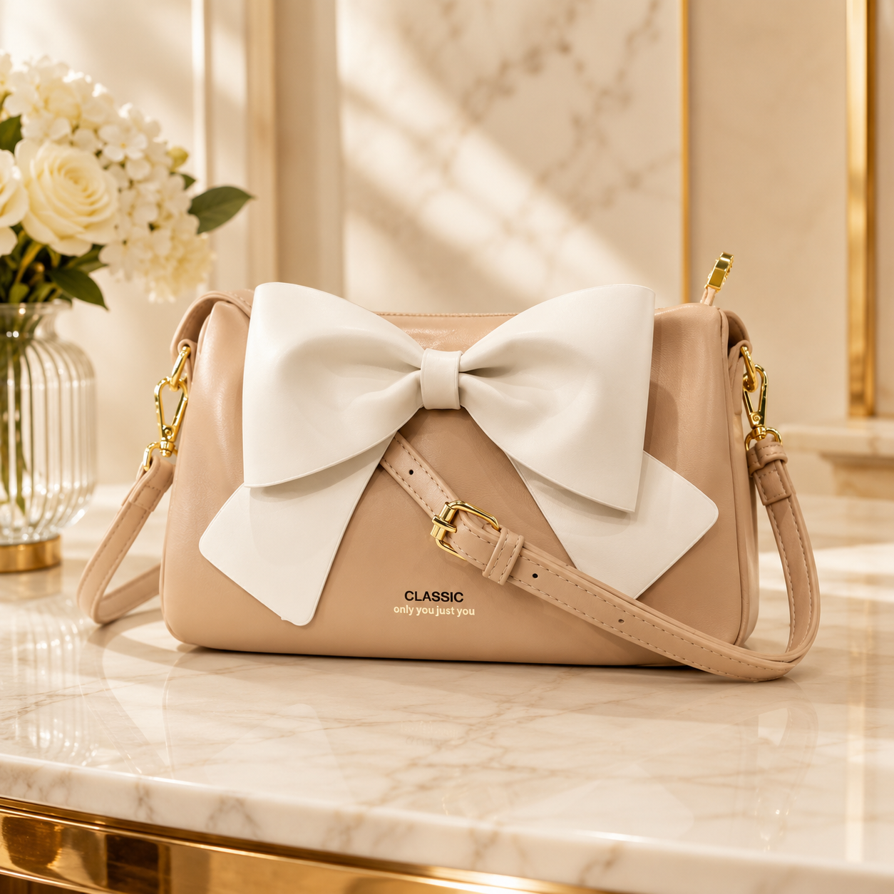 BellaVie Bow Shoulder | Crossbody Bag